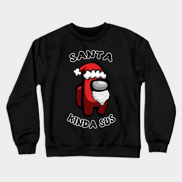 SANTA SUS Crewneck Sweatshirt by VoidDesigns